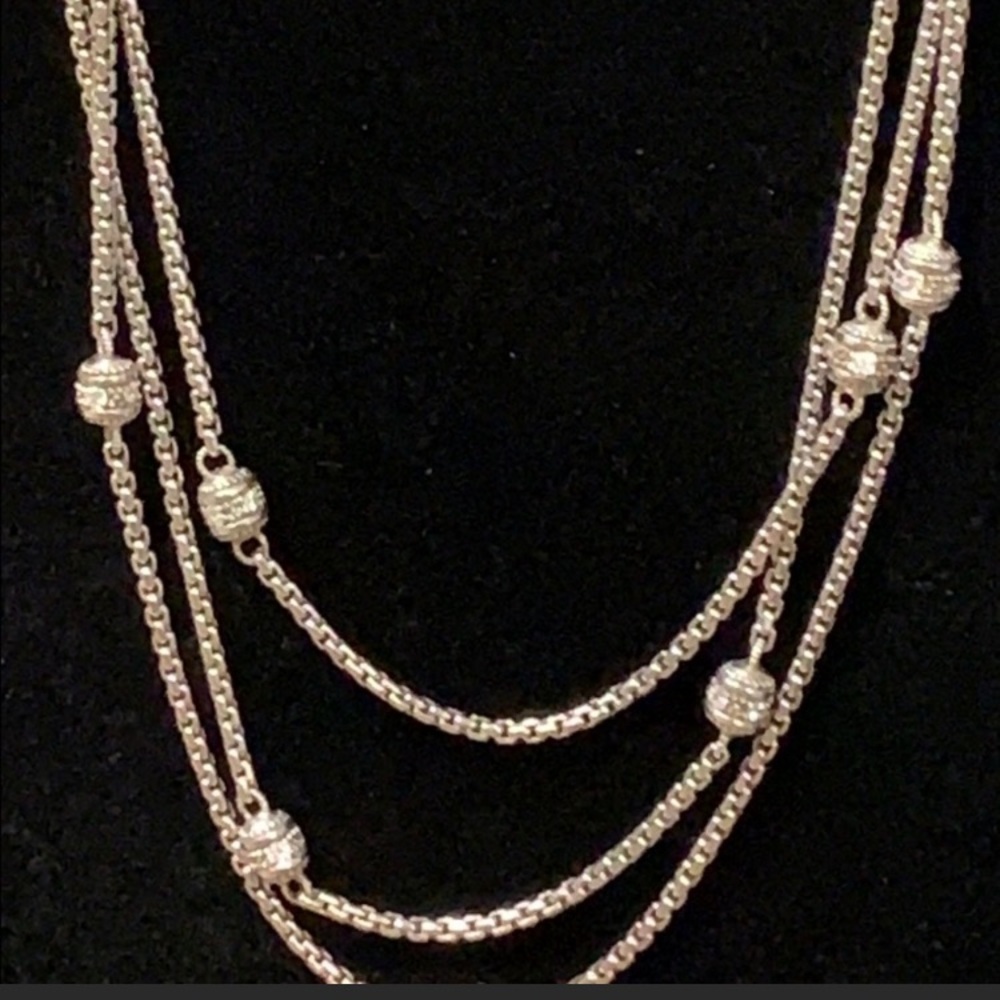 Judith Ripka  station necklace